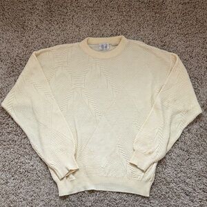 Men's Ivory Sweater